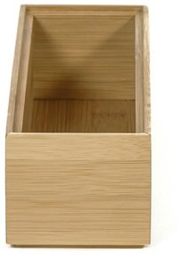 Organizator Compactor Bamboo Box 22,5 x 7,5 x 6,5 cm, lemn natural