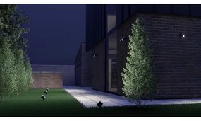 Steinel 058647 - Lampă exterior cu senzor SPOT DUO 2xGU10/7,5W/230V IP44