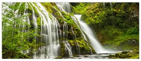 Tablou - Cascada, Wind River Valley (120x50 cm)