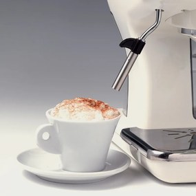 Espressor manual Ariete VINTAGE 1389/15, 850W, 15 bar, 0.9 L, Cafea macinata si paduri ESE, Maxi-Cappuccino, Albastru