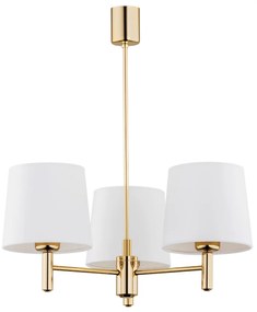 Candelabru modern design elegant PONTE 3L crem