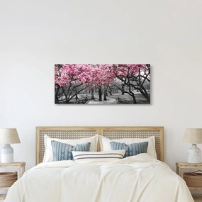 Tablou copacului magnolie (120x50 cm)