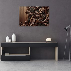 Tablou - Model din lemn (90x60 cm)