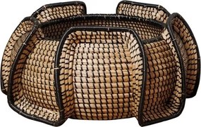 Cos de depozitare, din iarba de mare, D52cm, Quadrimac