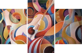 Tablou - Abstract muzical (90x60 cm)