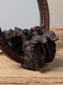 Oglinda de masa din rasina, "Squirrel"