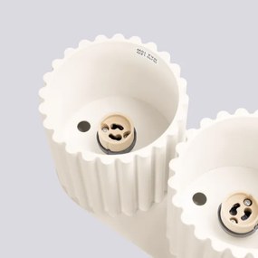 Sollux  SL.1790 - Spot AURA 2xGU10/10W/230V crem