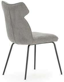 Scaune de dining gri 2 buc. Dara – Marckeric