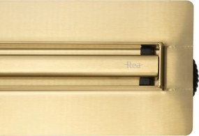 Rigola dus REA Neox Slim pro Brush Gold 100