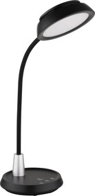 Globo 58496S - Lampă de birou LED tactilă reglabilă KIRK LED/12W/230V, neagră