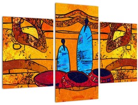 Tablou - Pictură străveche (90x60 cm)