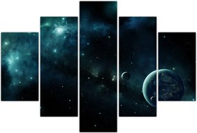Tablou - Viața în spațiu (150x105 cm)