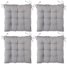 Deuba 4 x perne confortabile - gri