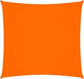vidaXL Pânză parasolar, portocaliu, 7x7 m, țesătură oxford, pătrat