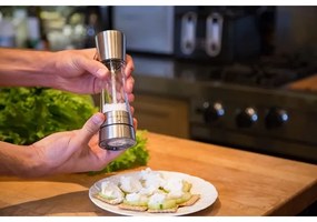 Cole&Mason - Râșniță sare DERWENT 19 cm crom lucios