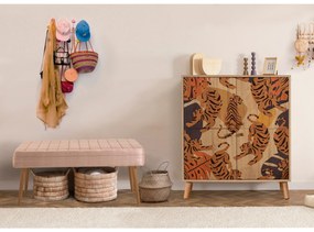Mobilier pentru hol Maluxe Tigris 0900 (Stejar sonoma + Piatră). 1089077