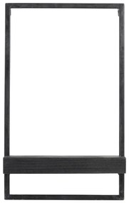 Raft negru mat din lemn de brad Maddison – Light &amp; Living