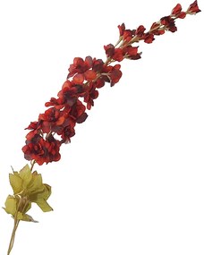 Floare artificiala rosu inchis TERENCE, 80cm