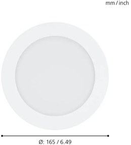 Eglo 900102 - Lampă LED dimabilă pentru baie FUEVA-Z LED/10,5W/230V IP44