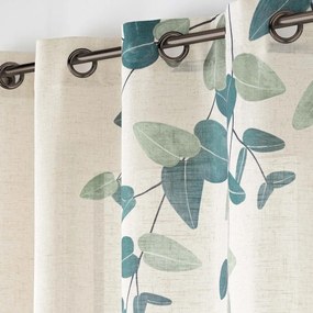 Draperie verde-bej 140x260 cm Botanica – douceur d'intérieur