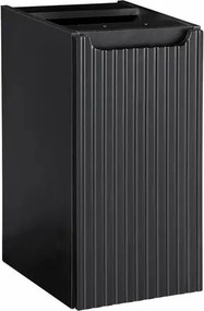 Dulap lateral suspendat 30 cm cu 1 usa Comad Nova negru mat