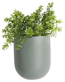 Ghiveci suspendat din ceramică PT LIVING Oval, verde mat