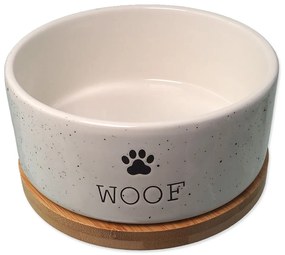 Bol pentru animale pentru câini din ceramică ø 16 cm Dog Fantasy WOOF – Plaček Pet Products