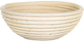 Banchet Tavă rotundă pentru pâine în creștereNatural d. 21 x h. 7,5 cm, trifoi cu patru foi