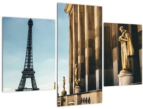 Tabou din piața Trocader, Paris (90x60 cm)