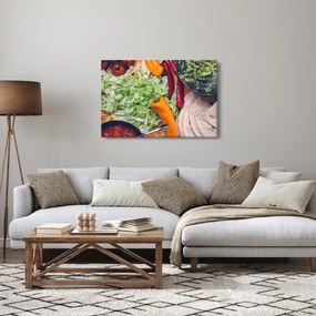 Tablou cu legume (90x60 cm)