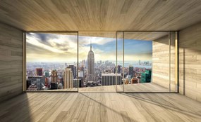 Fototapet - New York Panorama View (254x184 cm), în 8 de alte dimensiuni noi