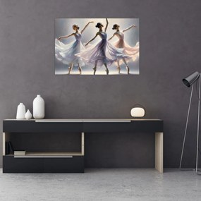 Tablou - Trei balerine (90x60 cm)