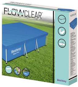 Bestway Prelata de piscina Flowclear, 304x205x66 cm