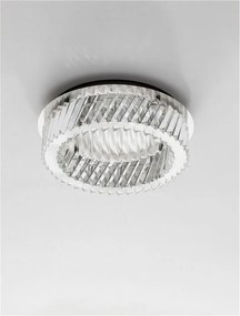 Lustra aplicata LED, cristale sticla ARIETTA 43cm