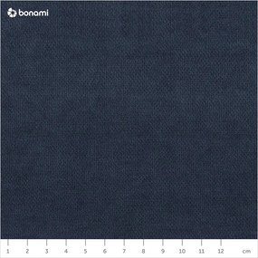 Bancă din stejar cu șezut albastru Retro - The Beds