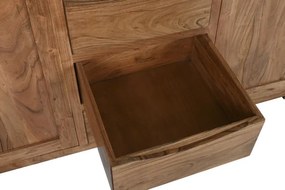 Vitrina, maro, din lemn de acacia, Aurum