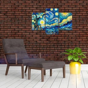 Tablou – Mozaic al nopții înstelate (90x60 cm)