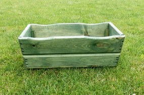 Ghiveci  din lemn pentru flori, 44 cm