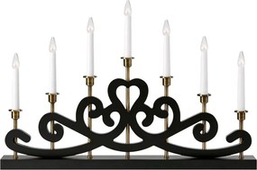 Decorațiune luminoasă de Crăciun neagră Nightfall – Markslöjd