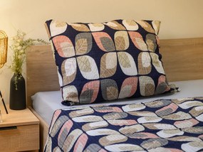 Lenjerie de pat Creponata din bumbac Renforce FRUNZA DE TOAMNA colorat Dimensiune lenjerie de pat: 70 x 90 cm | 140 x 200 cm