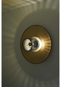 Aplică TOKYO Duolla RATTAN 1xE27/15W/230V d. 50 cm auriu/negru