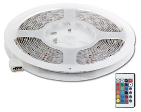 Bandă LED RGB 5 m LED/72W/230V Ecolite DX-SMD5050-RGB/5M + telecomandă