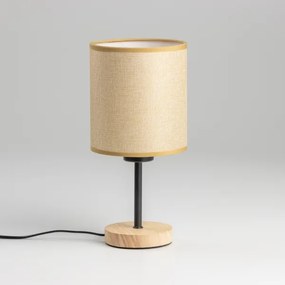 Lampă de masă Brilagi NUBILA WOOD 1xE27/25W/230V stejar/maro deschis