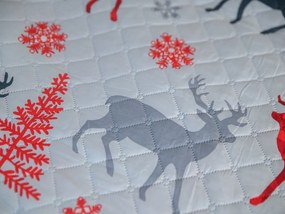 Cuvertura de pat alb RENI SI COPACI Dimensiune: 220 x 240 cm