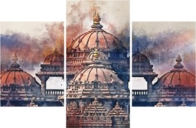 Tablou - Akshardham, New Delhi, India (90x60 cm)