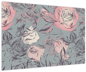 Tablou - Trandafir (90x60 cm)