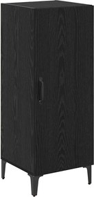 vidaXL Bufet Pe perete Stejar Negru 34,5 x 34 x 90 cm Lemn compozit