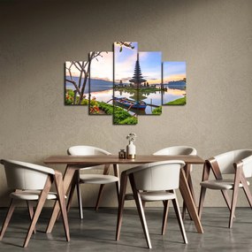 Tablou - Templul Pura Bratan (150x105 cm)
