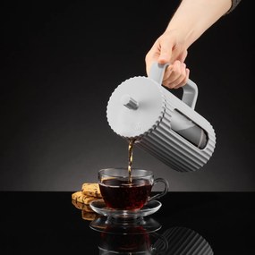 Filtru ceai sau cafea 600ml, gri, Curly