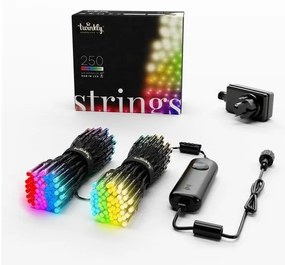 Twinkly TWS250SPP-BEU - Șir LED RGB exterior 250xLED 23,5m IP44 Wi-Fi